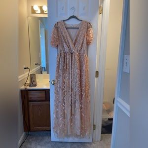 Rose Gold Baltic Born Dress